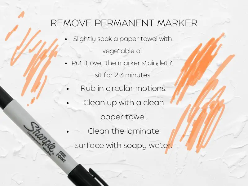 How to Remove Permanent Marker from Laminate